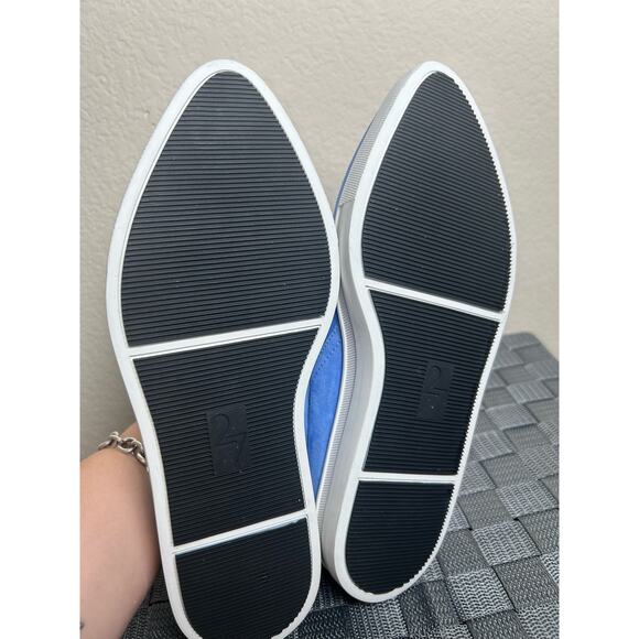 NEW Naturalizer 27 Edit Women's Size 7 Tyra Blue Slip On Shoe Pointed Toe Shoes - Picture 11 of 12